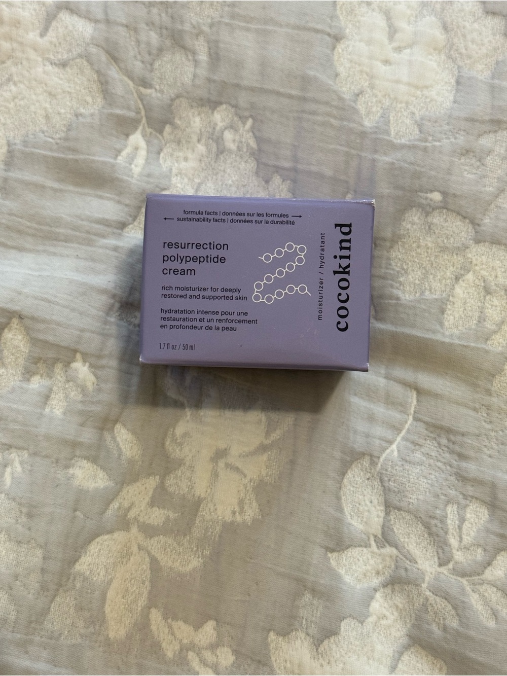 Cocokind Resurrection Polypeptide Cream — Lavender Moisturizer